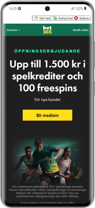 Bet365 Samsung Galaxy S20