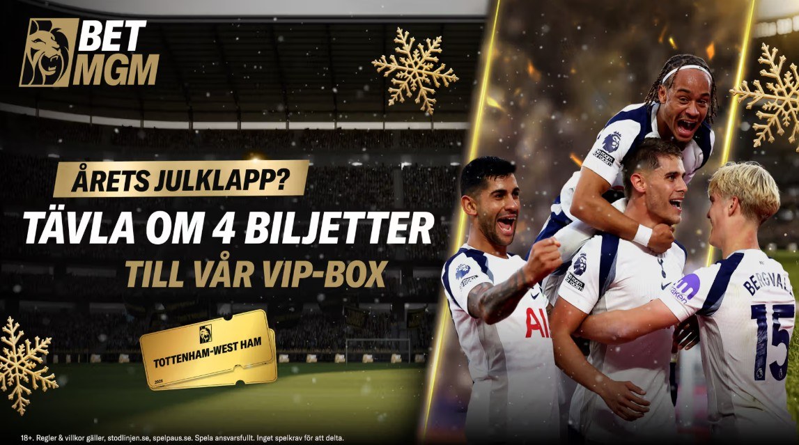 Vinn fotbollsresa till London med BetMGM