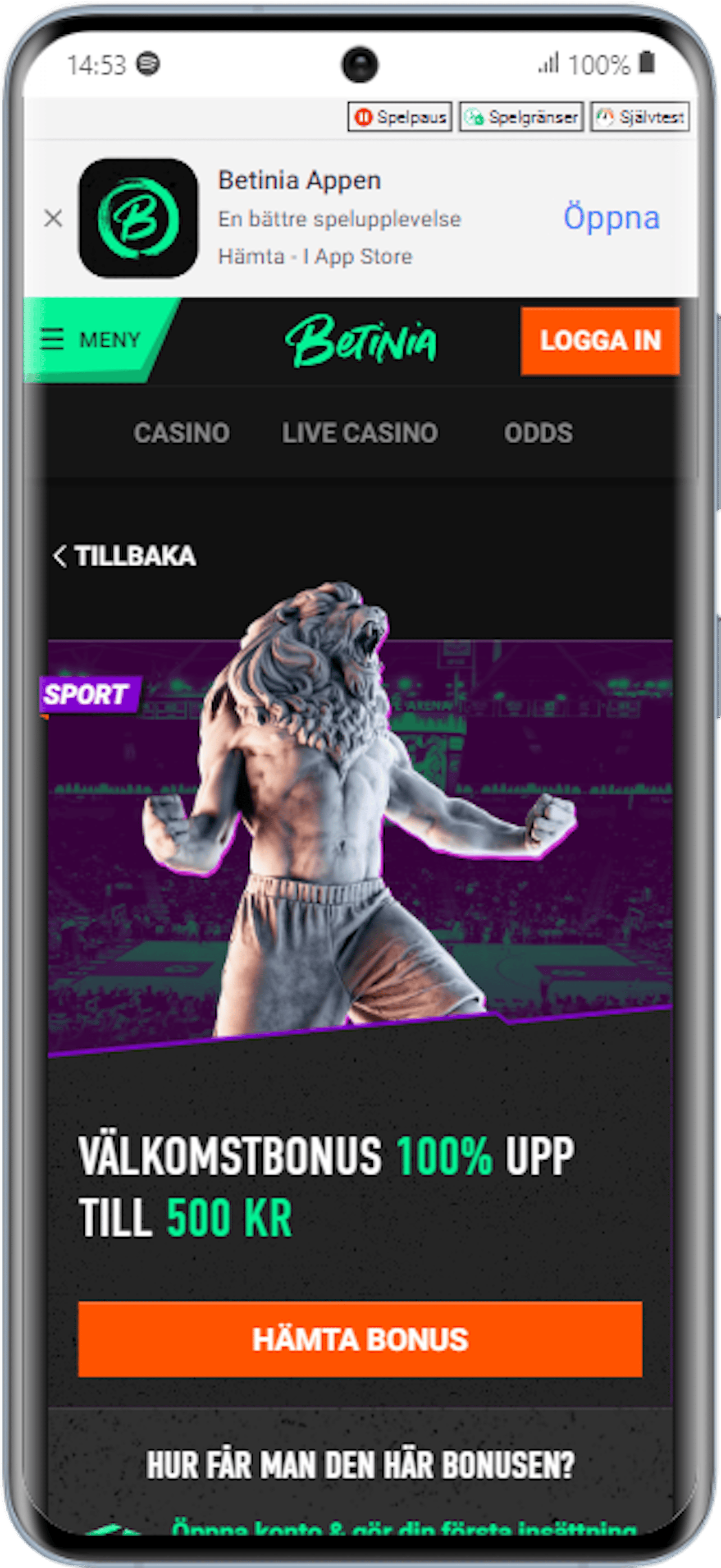 Betinia Samsung Galaxy S20