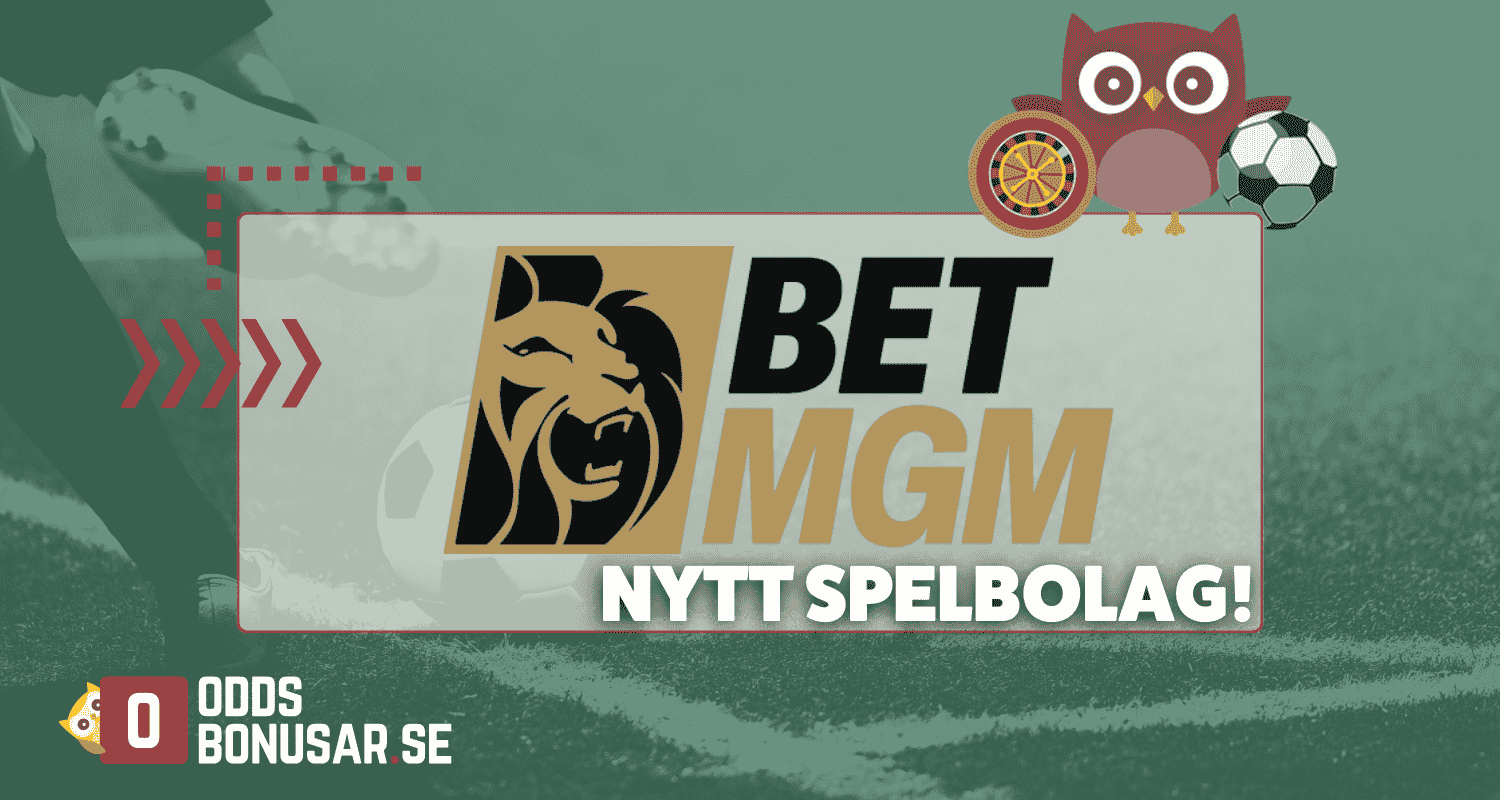Betmgm nytt spelbolag