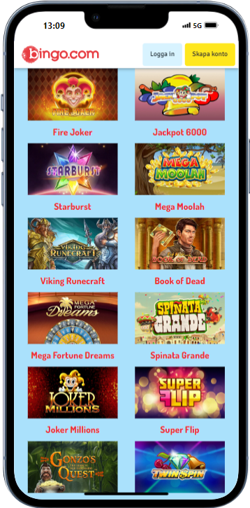 Bingo com iphone 13 PRO