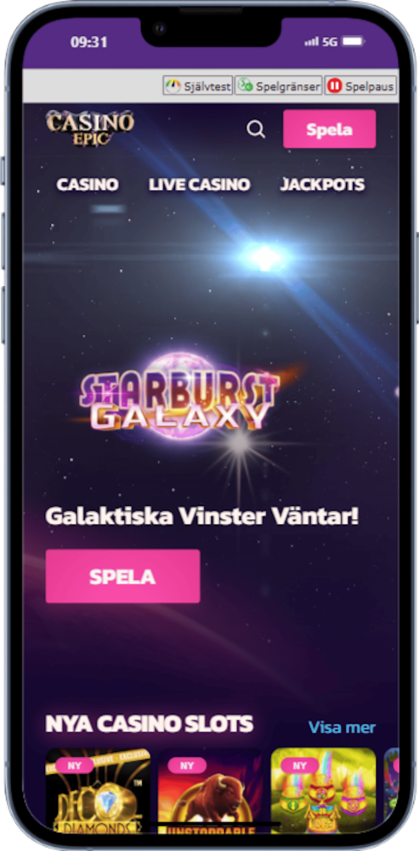 Casino Epic iphone 13 pro