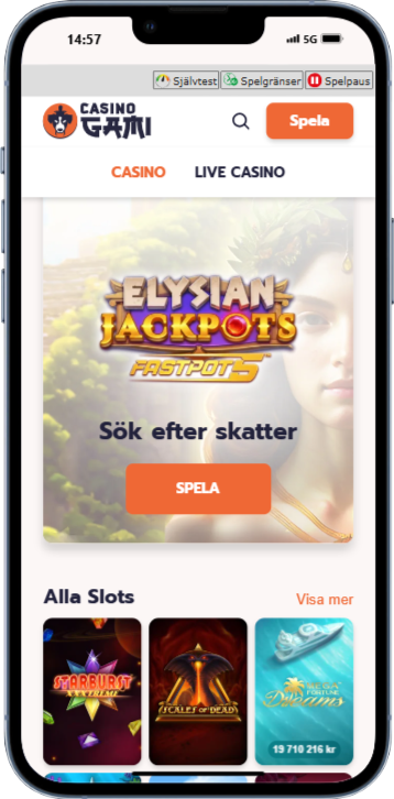 Casino Gami iphone 13 PRO