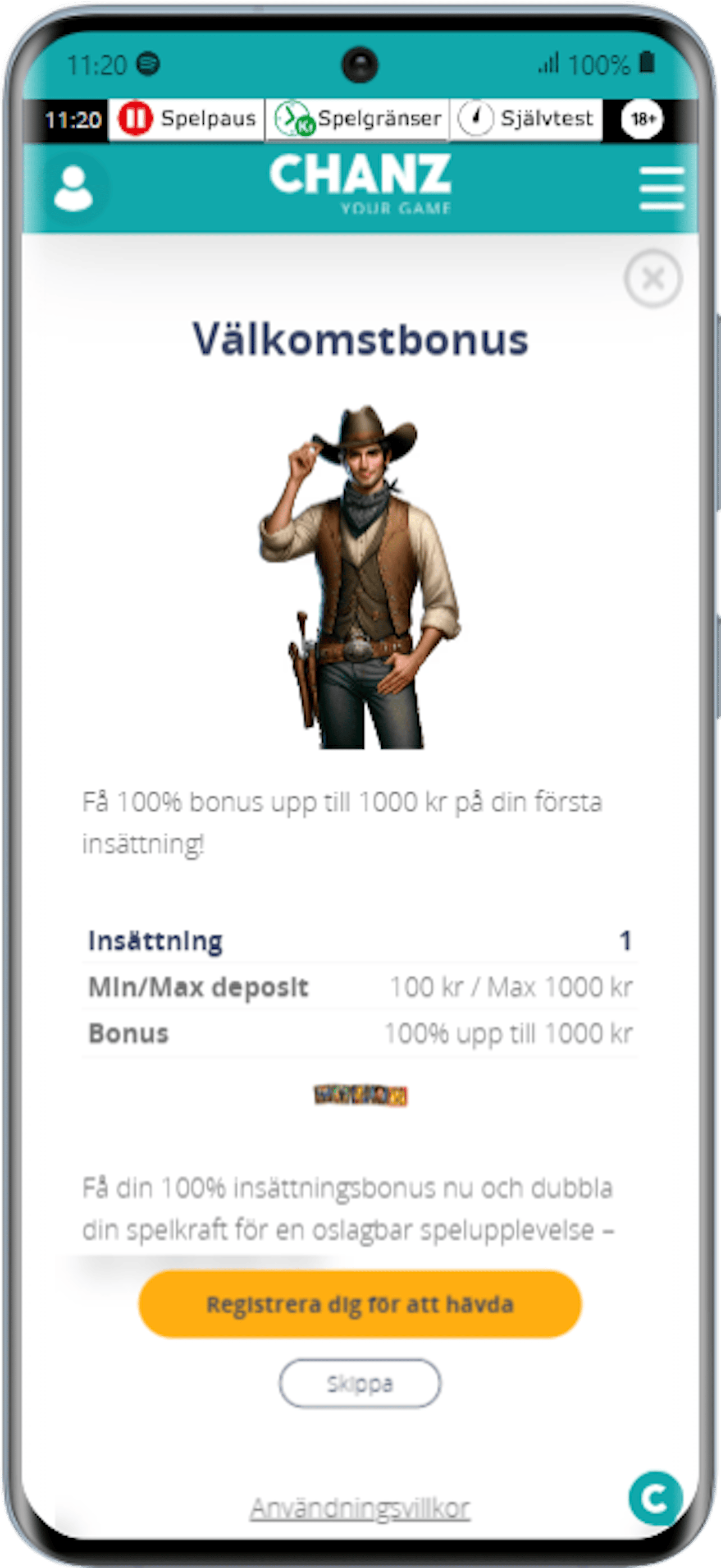 Chanz Samsung Galaxy S20