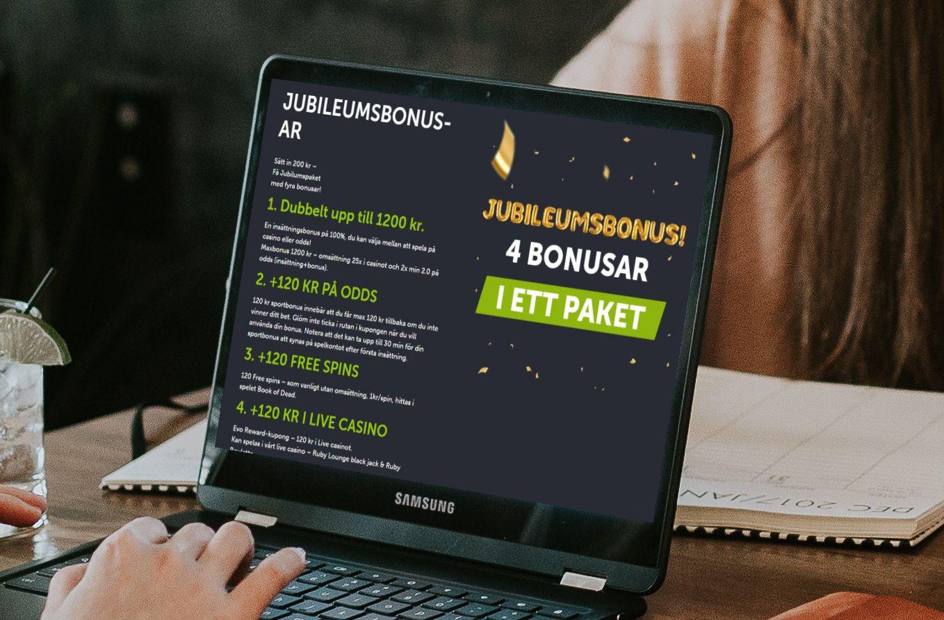 Comeon ny insattningsbonus odds casino