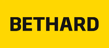 Bethard logo background yellow