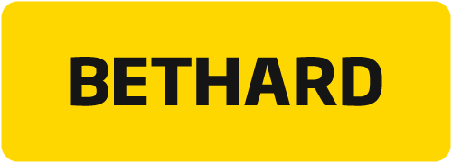 Bethard logo yellow bg