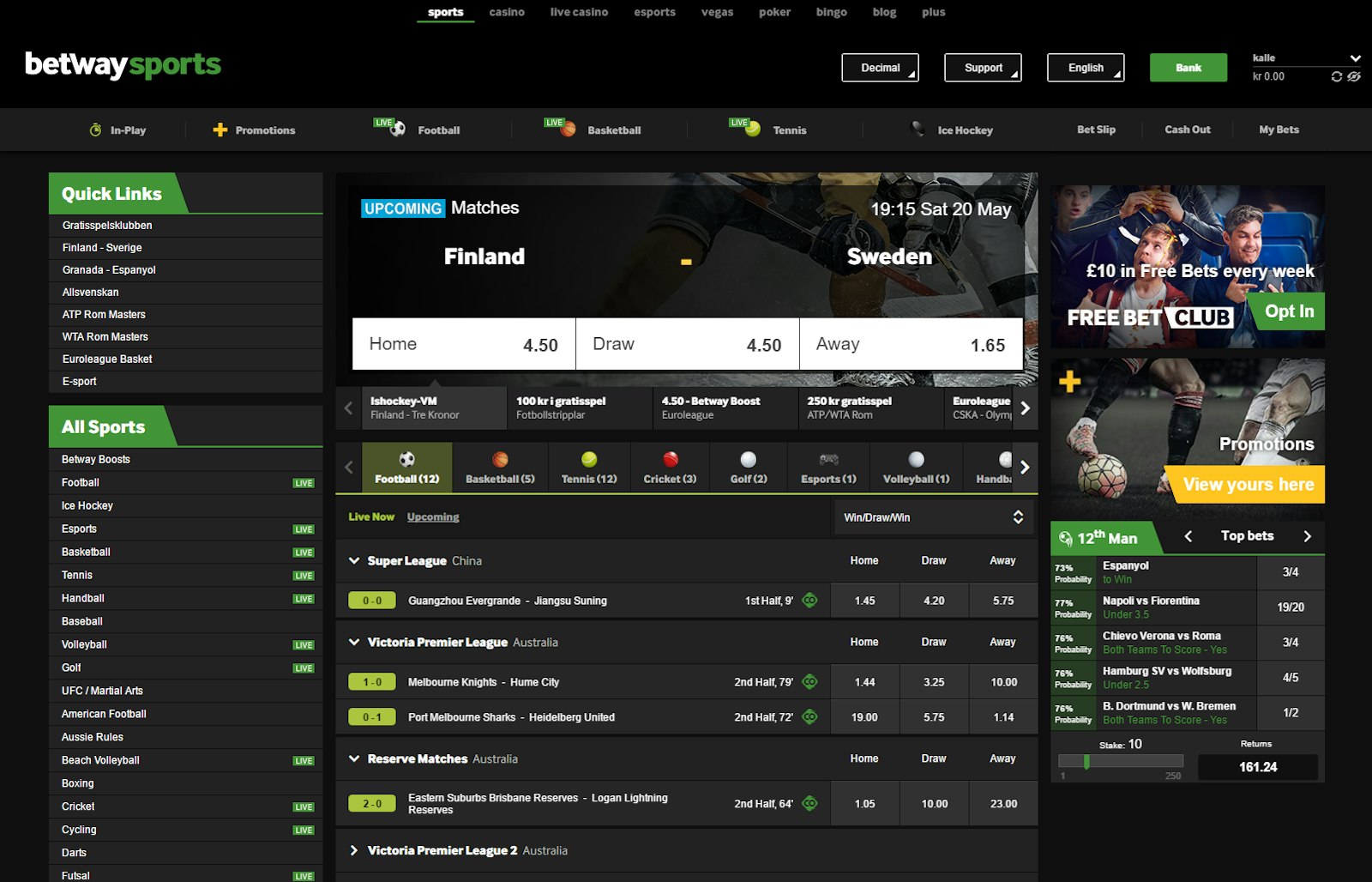 Betway Sportsbook