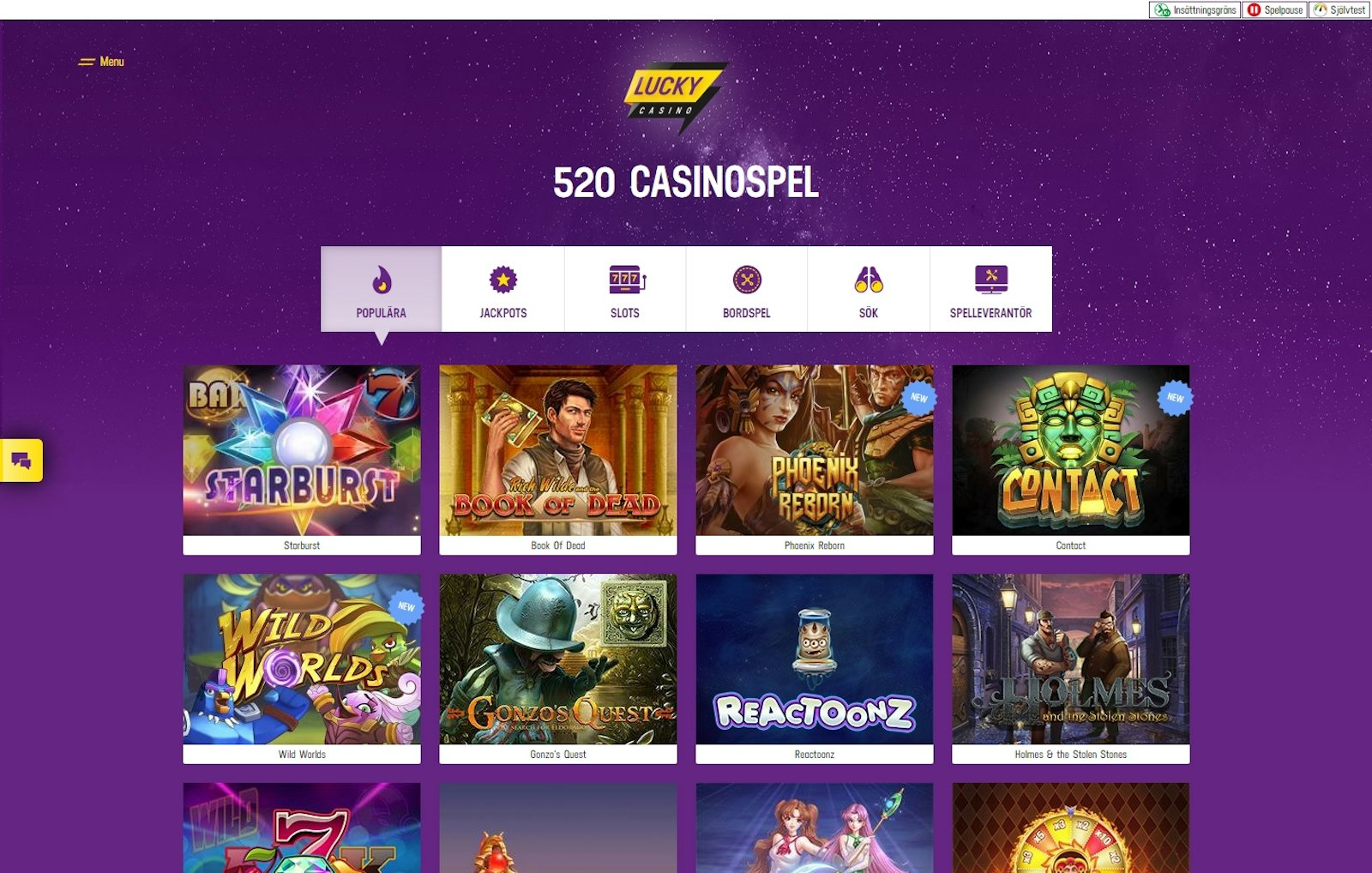Lucky Casino Bonus