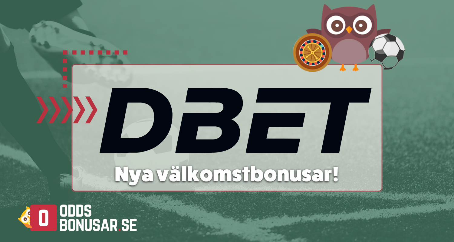 D Bet nya valkomstbonusar