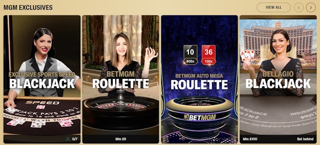 Exklusivt pa Bet MGM