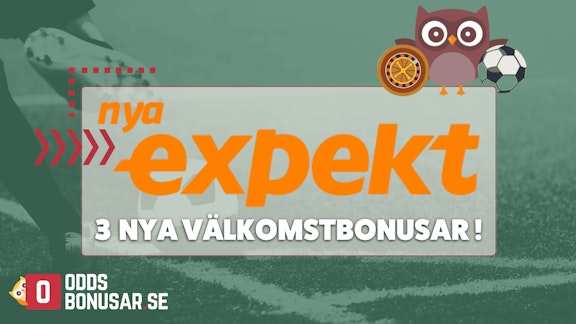 Expekt Nya valkomstbonusar
