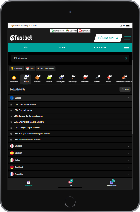 Fastbet ipad mini