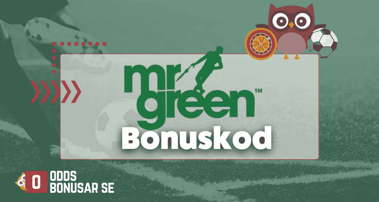 Har Mr Green bonuskod