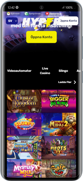 Hypercasino Samsung Galaxy S20