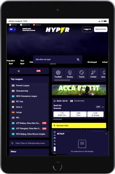 Hypercasino ipad mini