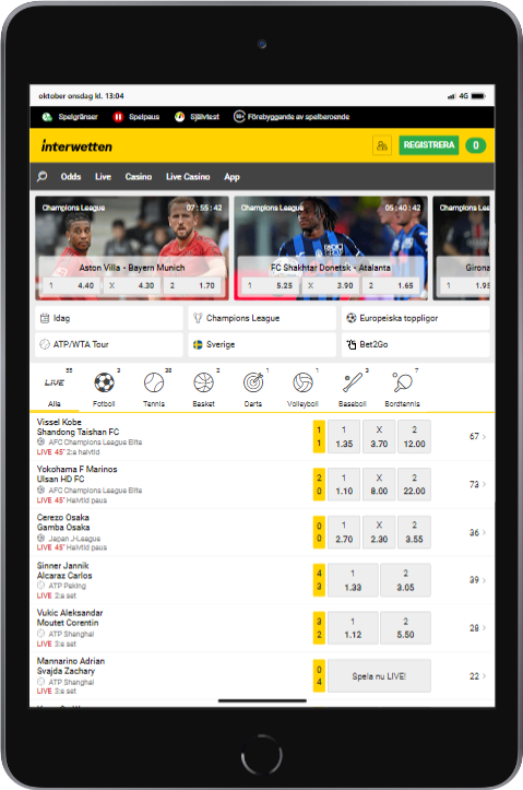 Interwetten ipad mini
