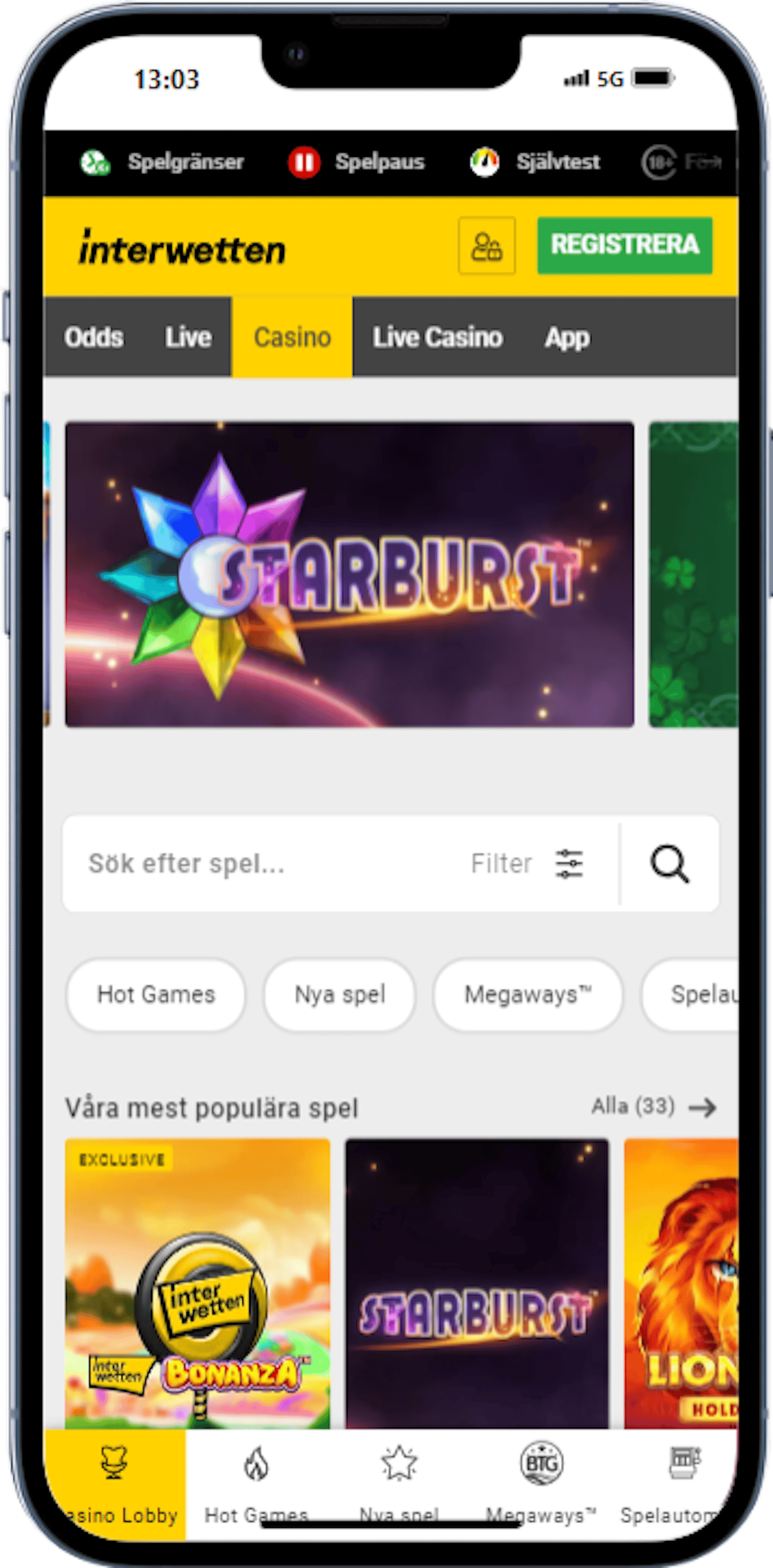 Interwetten iphone 13 PRO