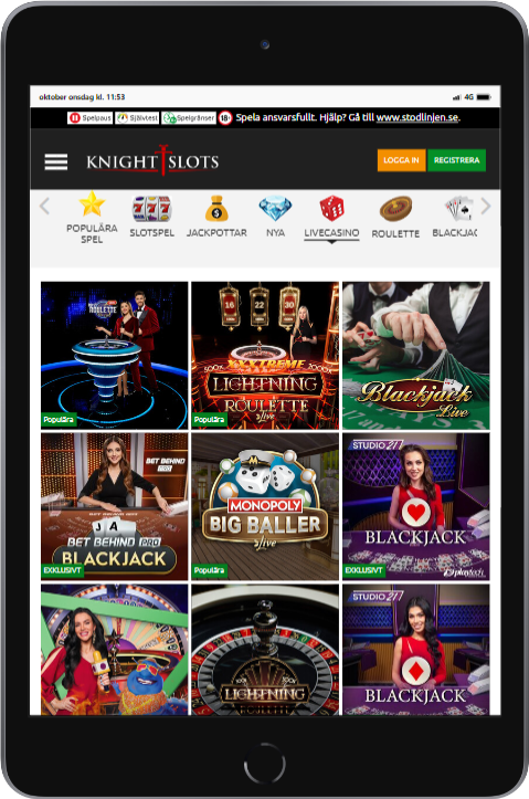 Knightslots ipad mini