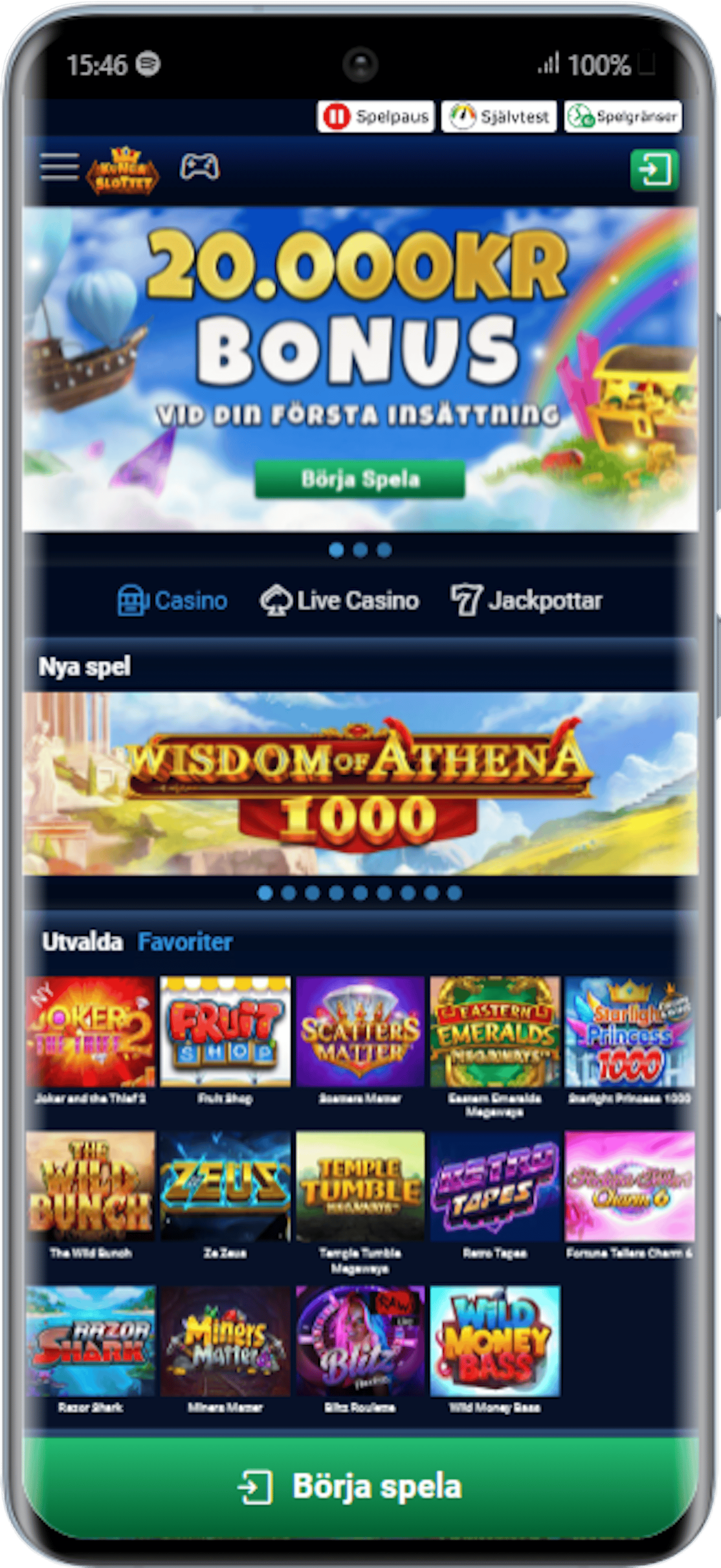 Kungaslottet Samsung Galaxy S20