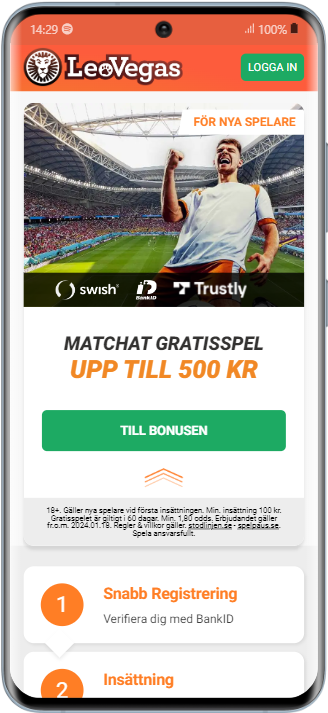 Leovegas Samsung Galaxy S20