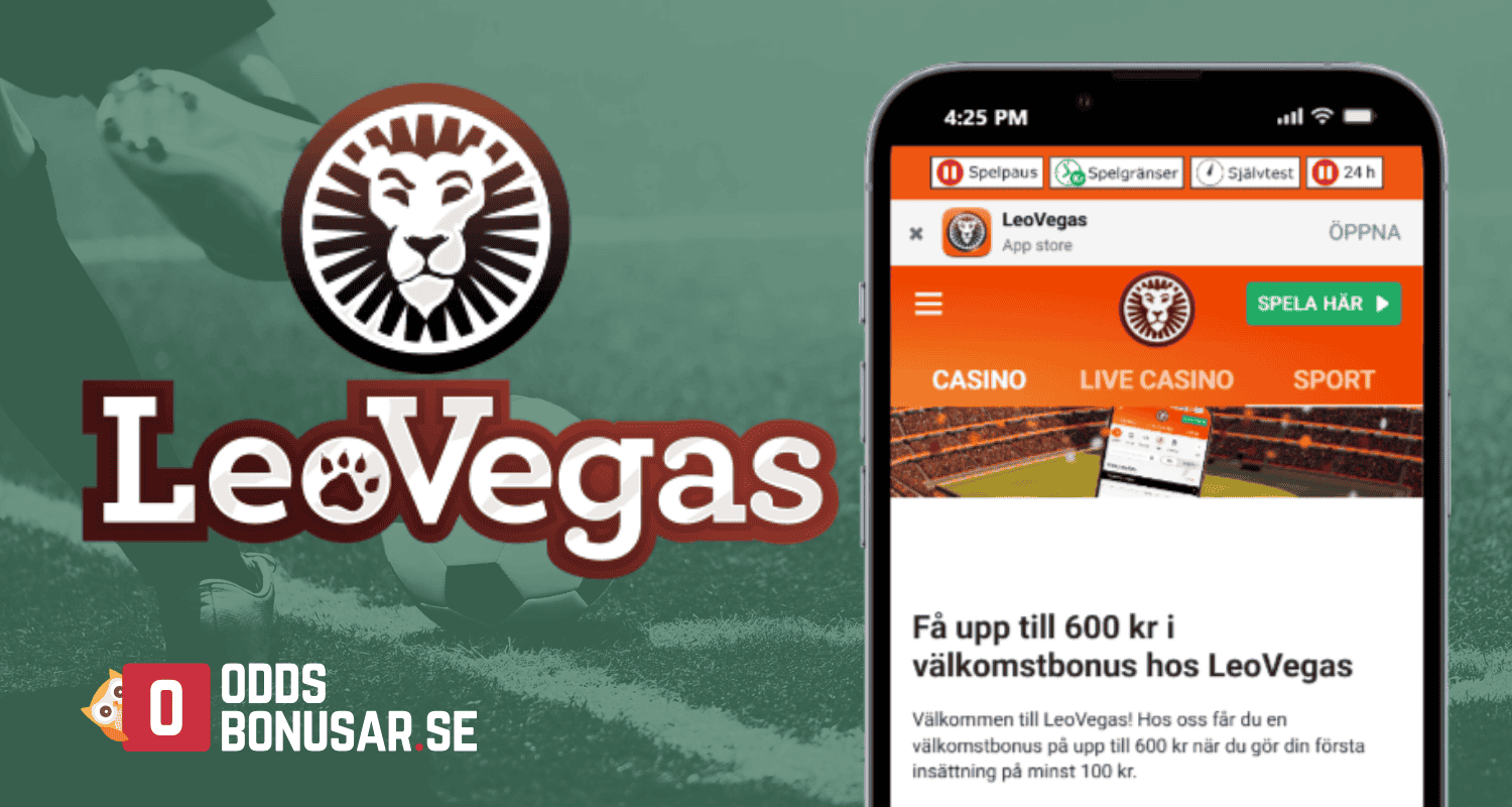 Ny insättningsbonus hos LeoVegas