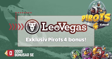 Leovegas pirots 4 bonus