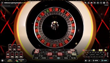 Lightning Roulette hos Mega Riches