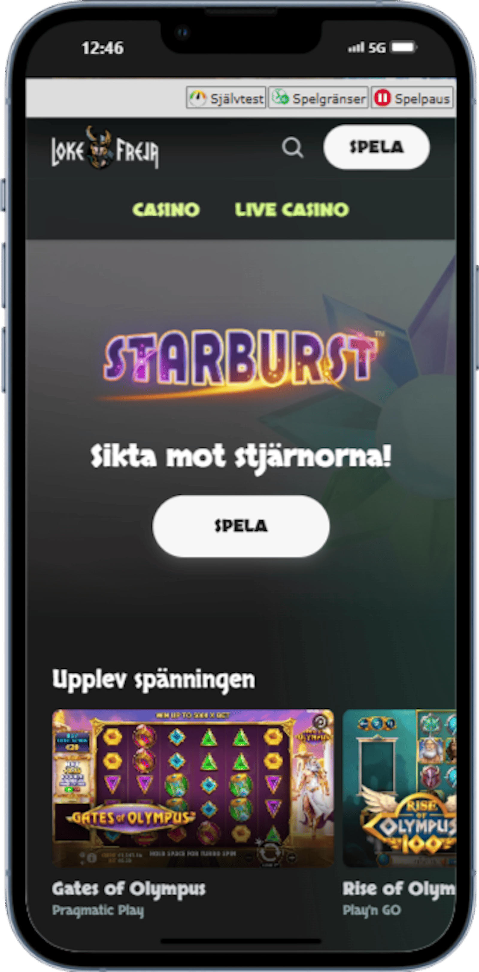 Lokefreja Casino iphone 13 pro