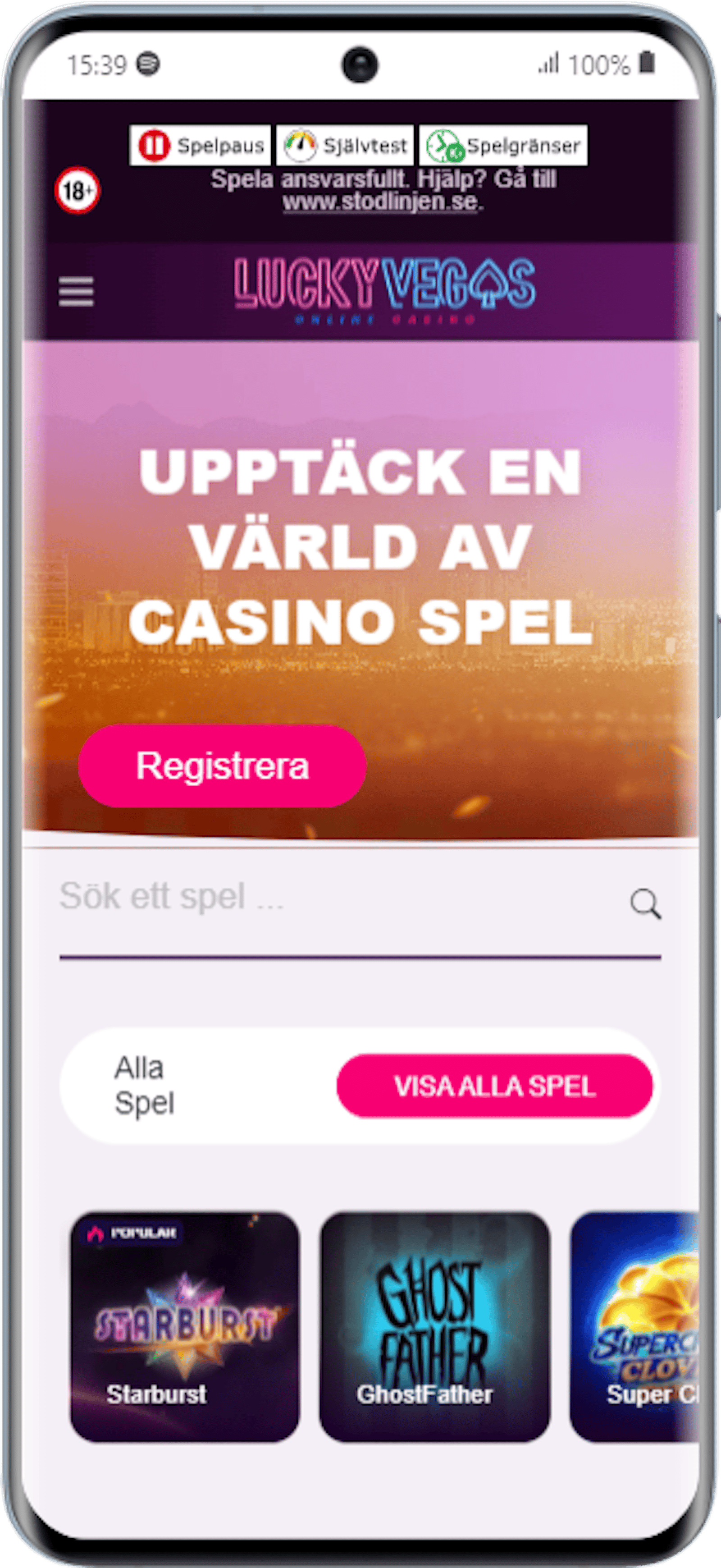 Lucky vegas Samsung Galaxy S20