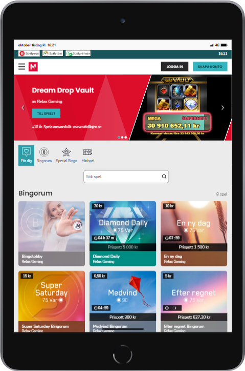 Maria casino ipad mini