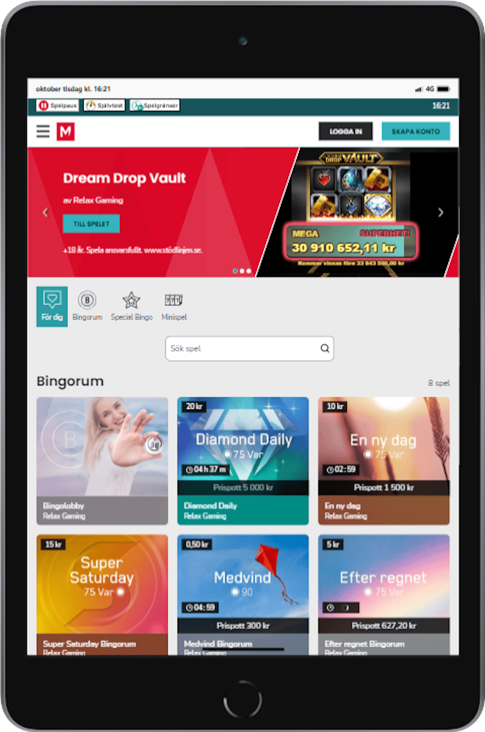 Maria casino ipad mini