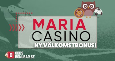 Maria casino ny valkomstbonus