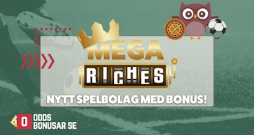 Mega Riches Nytt casino och spelbolag med valkomstbonus