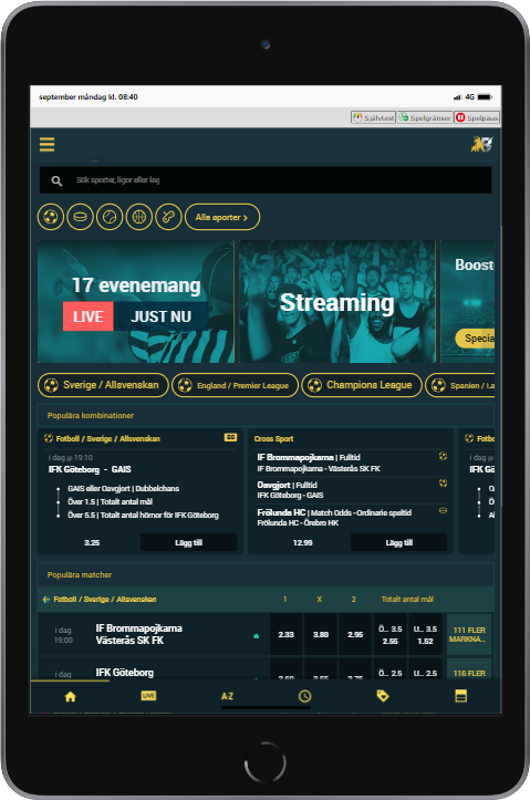 No Account Bet ipad mini