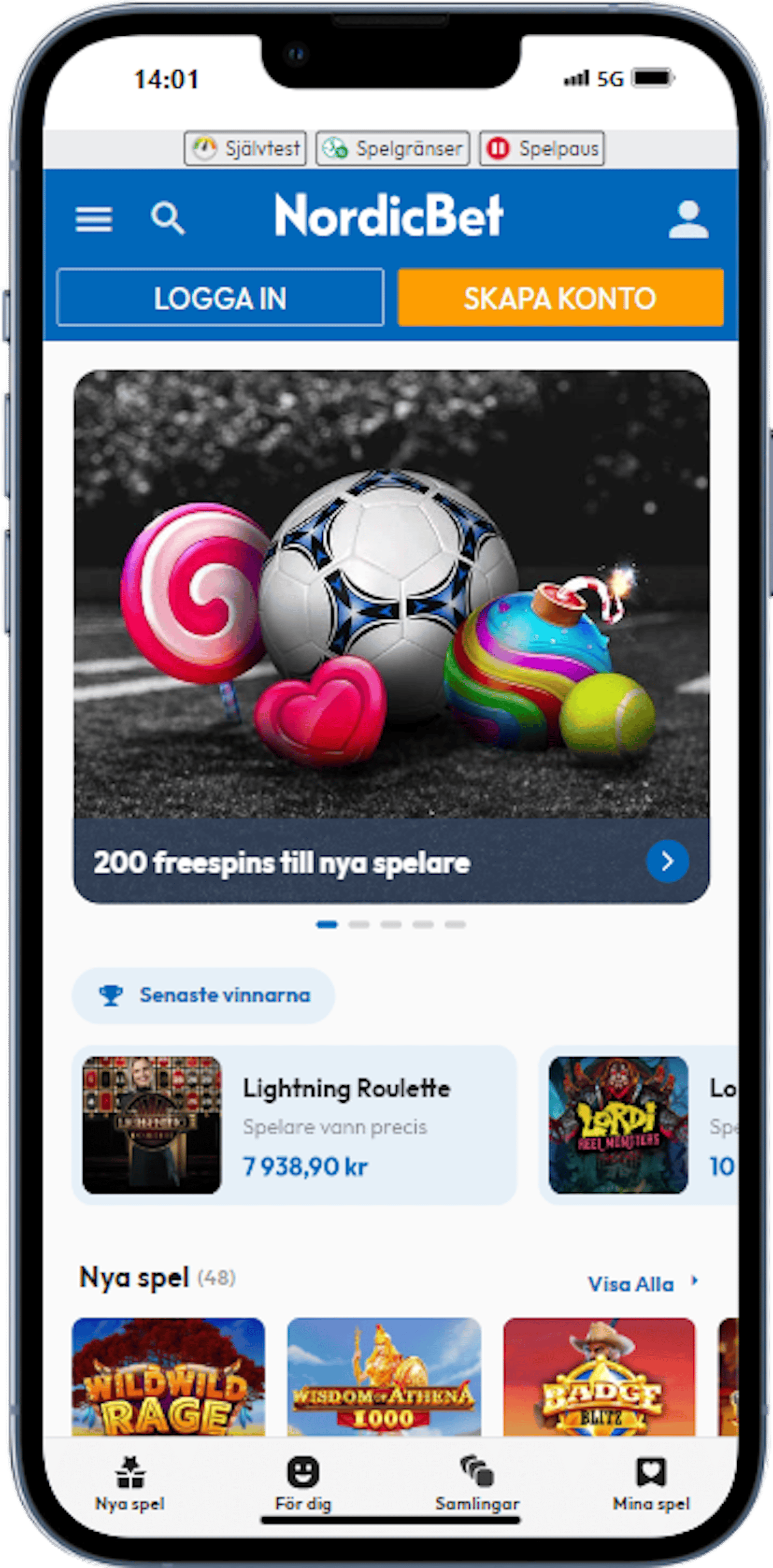 Nordicbet iphone 13 PRO