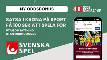 Ny Svenska Spel bonus juni 2026