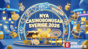 Nya casinobonusar i Sverige 2026