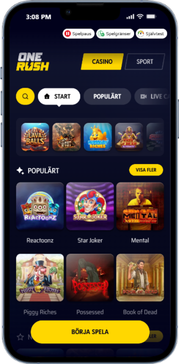Onerush casino iphone 13 PRO