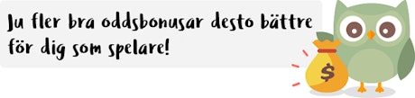 Nya oddsbonusar bettingsidor spelbolag
