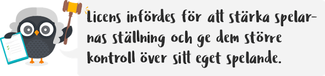 Licens för spelbolag i Sverige