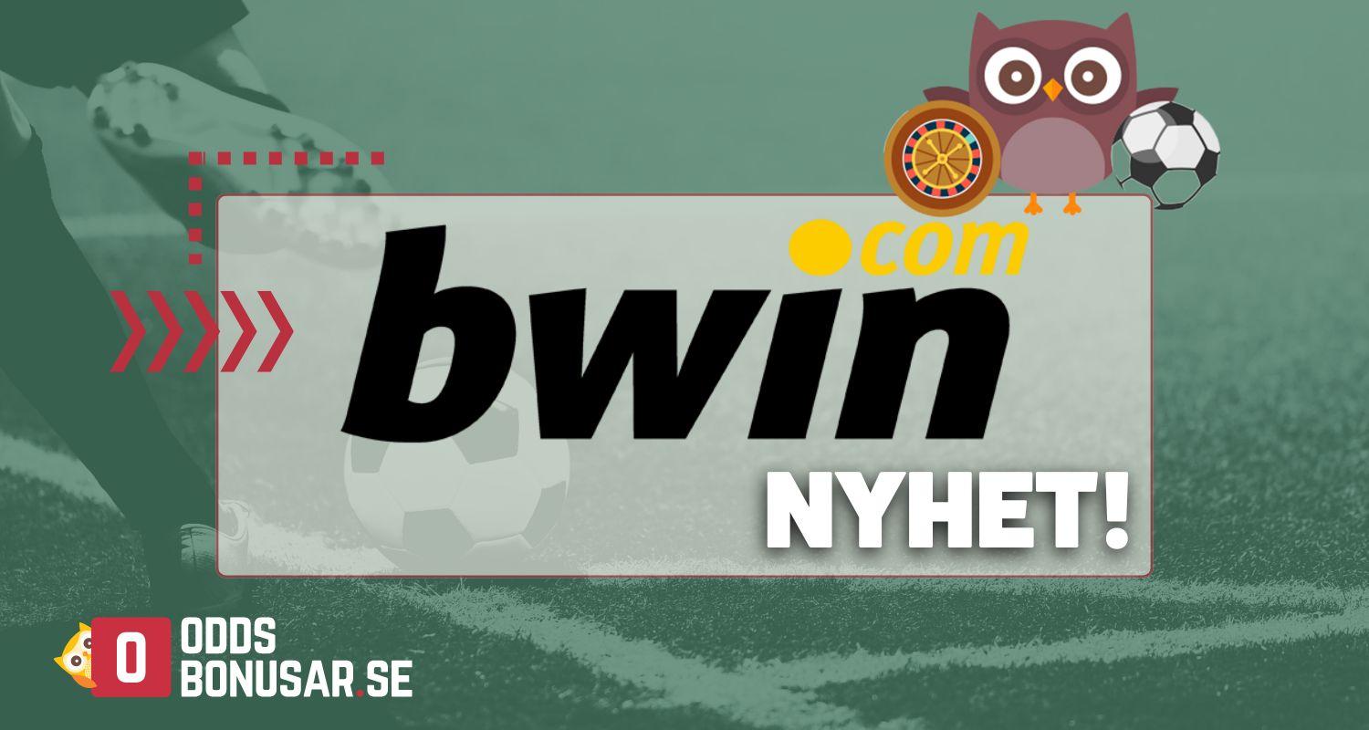 Bwin avslutar sin svenska verksamhet i April 2024