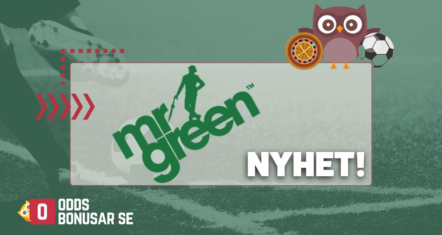 Mr Green nyhet