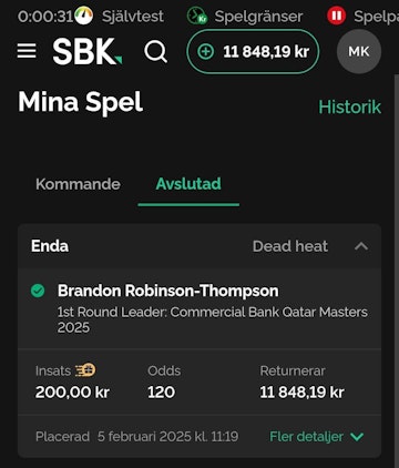 SBK storvinst