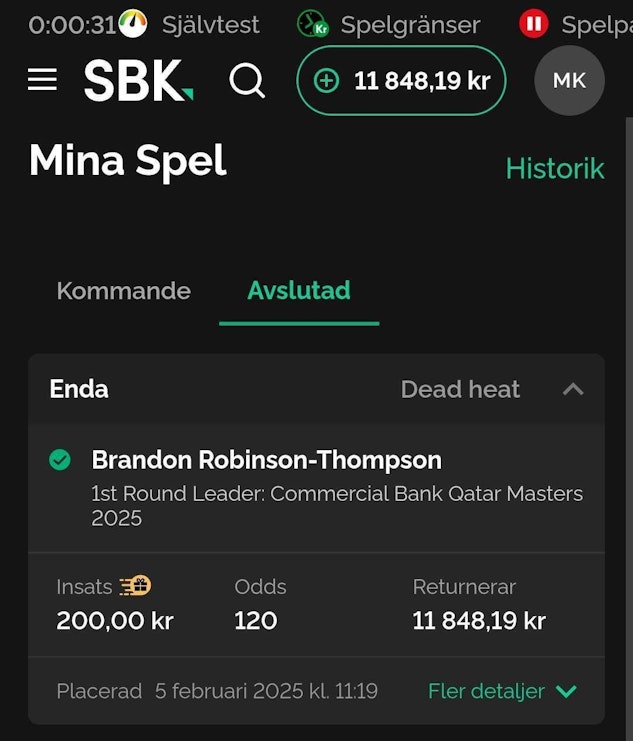SBK storvinst