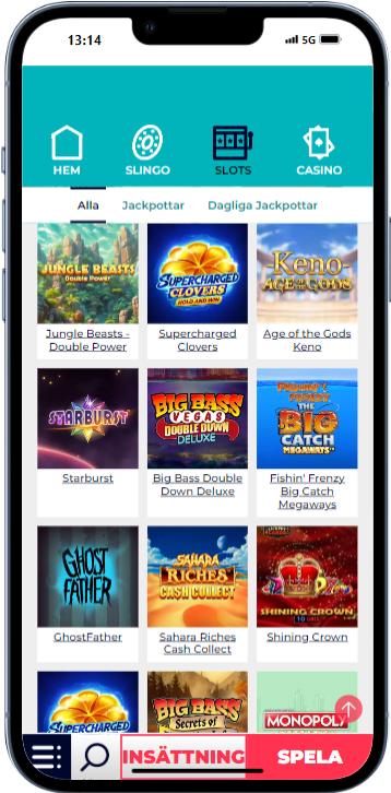 Slingo iphone 13 PRO