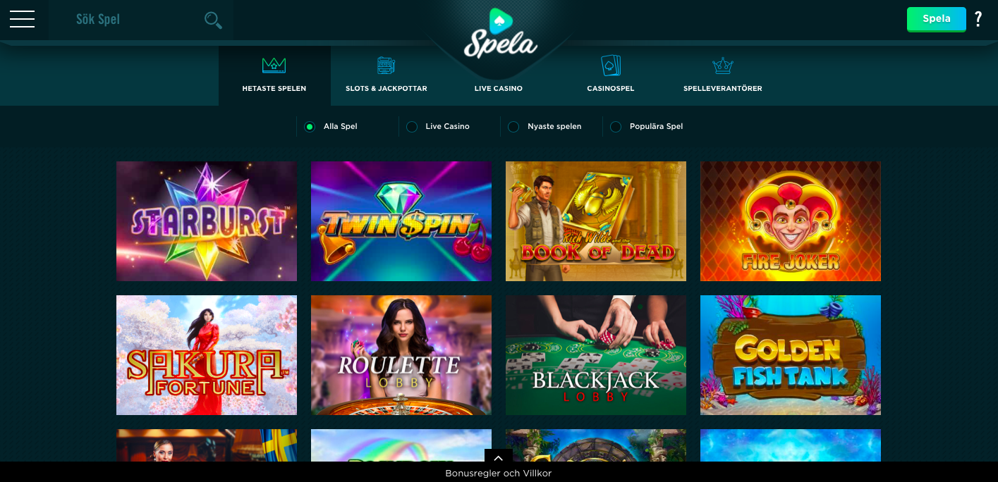 Spela.com casino