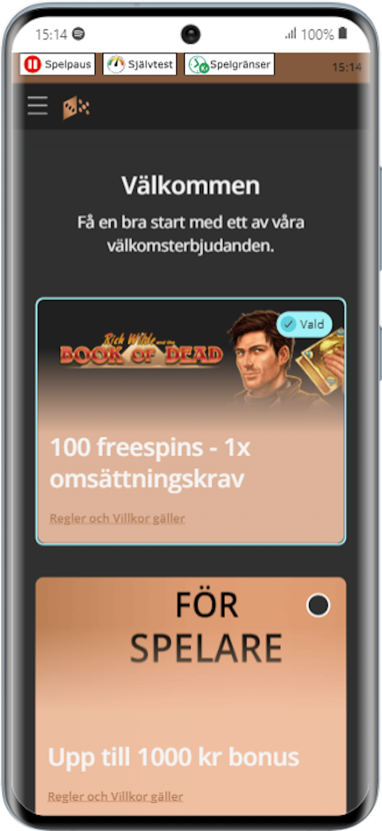 Storspelare Samsung Galaxy S20