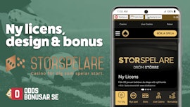 Storspelare ny licens design bonus