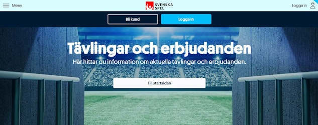 Svenska Spel tavlingar och erbjudanden